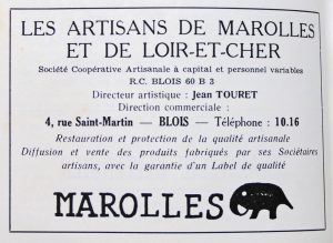Artisans de Marolles et du Loir et Cher : label commercial