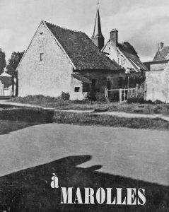 Marolles – Loir & Cher - Rue principale en 1950